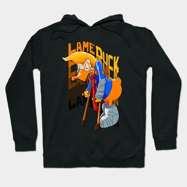 Lame Duck Hoodie by santelmoclothing